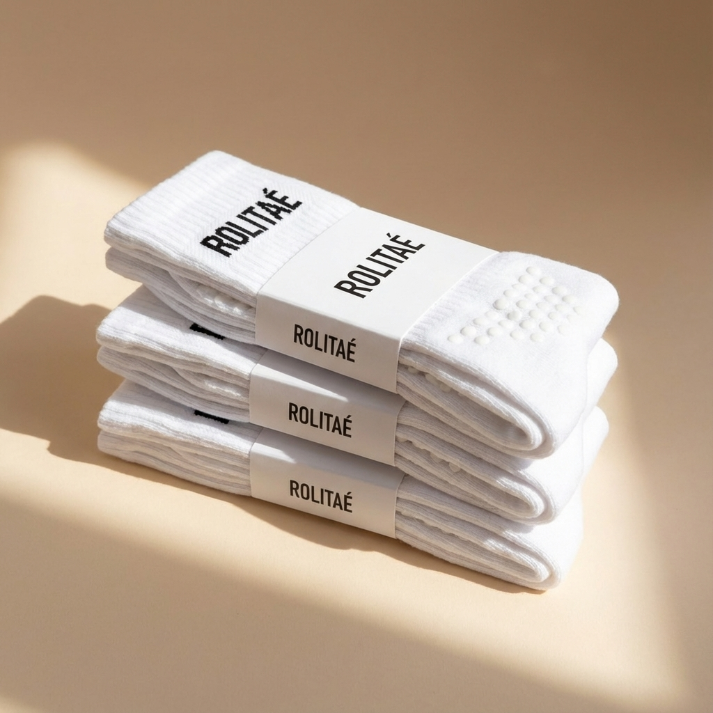 Anti-Slip Grip Sokken – Wit